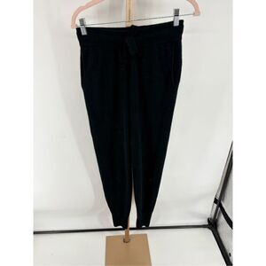 Naadam Black Cashmere Joggers Size XS Pockets